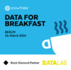 INFORM DataLab ist Black Diamond Partner auf der Data for Breakfast Berlin 2026.